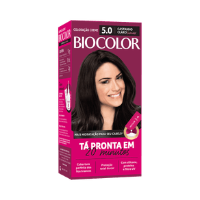 32758 TINTURA CAPILAR BIOCOLOR 5.0 CASTANHO CLARO LUXUOSO